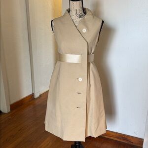 GEOFFREY BEENE Imaginin vintage belted shirt dress sz 6